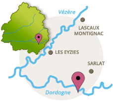 carte Dordogne